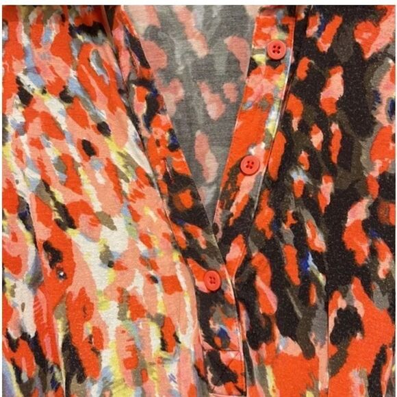 CAbi Watercolor Multicolor Print Jersey Shirt
Dress - Picture 9 of 13